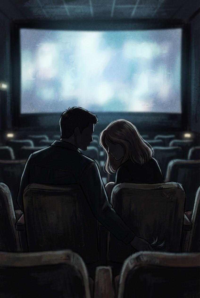 Inexperienced girl first BJ, at the movies