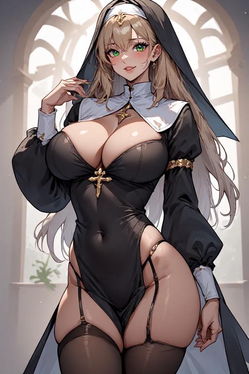 Lewd Seductress Nun Princess