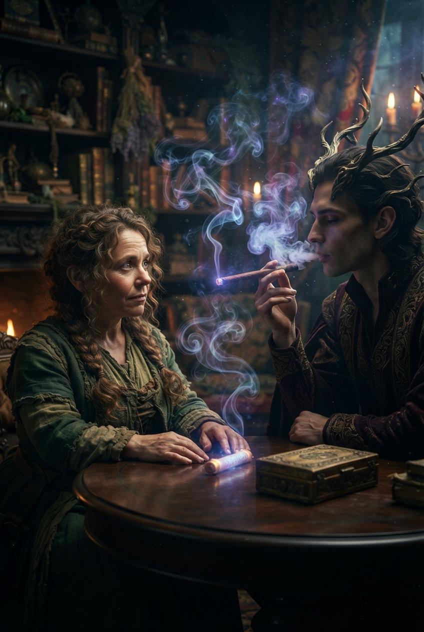 Bard Seduced by Archfey's Dream Cigar