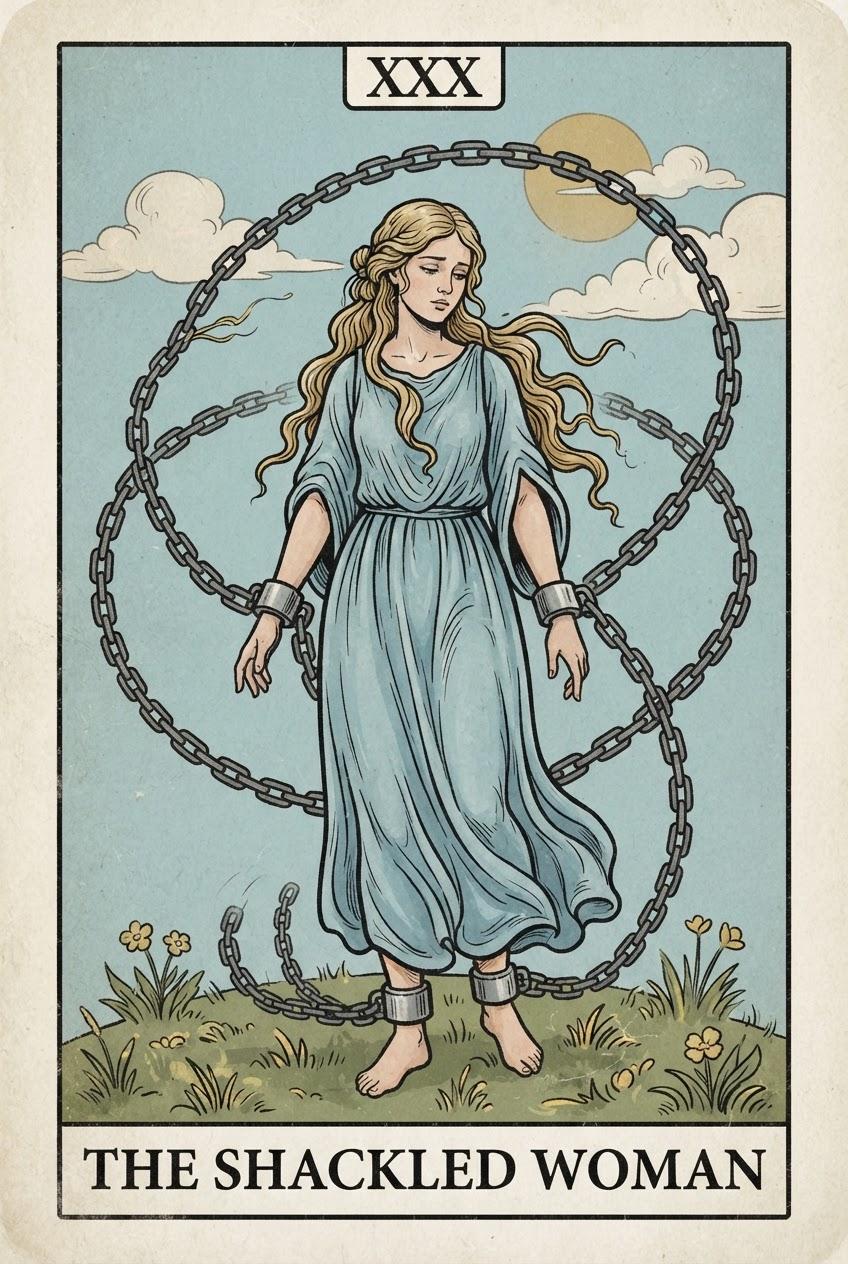 The Shackled Woman: a Story About Tarot
