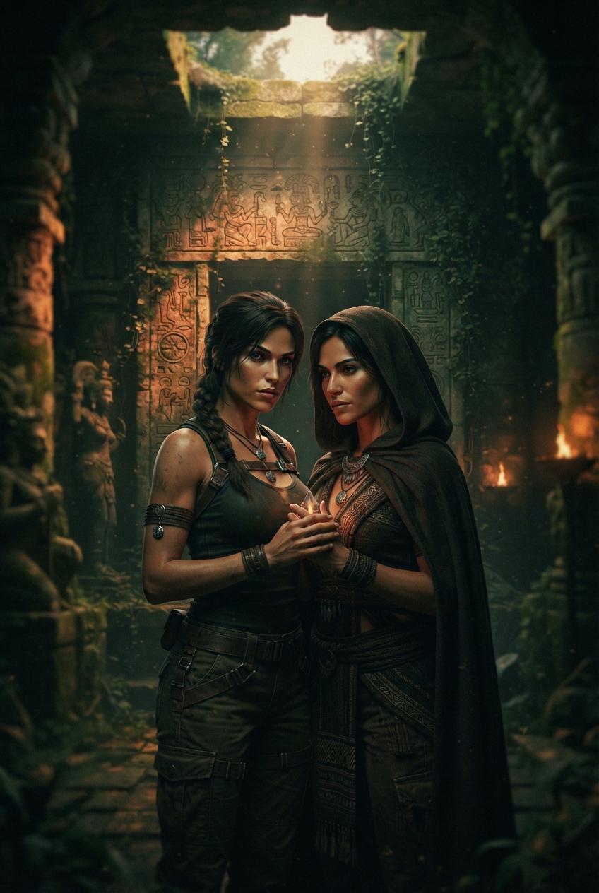 Twin Priestesses' Temple Breeding Ritual
