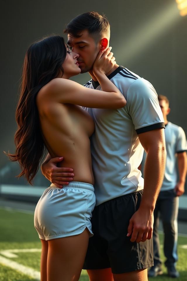 Footballer Scores With the WAGs