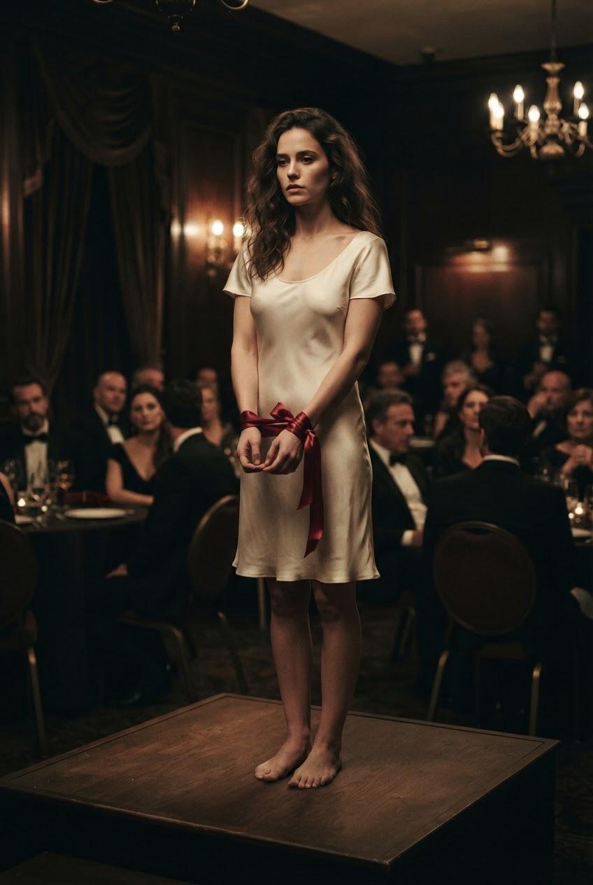 Submissive auctioned to strangers