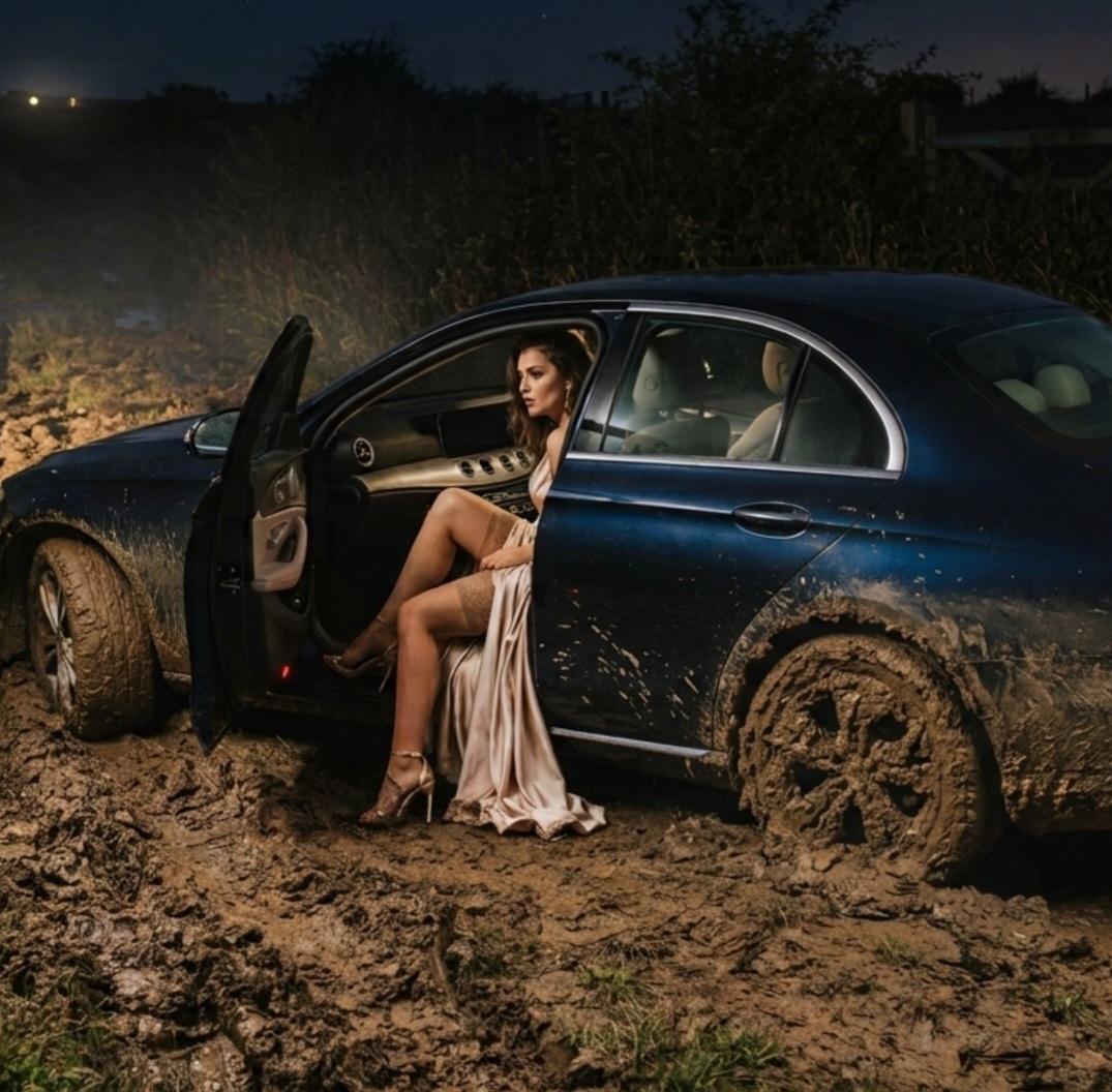 Stuck and Fucked in the Mercedes