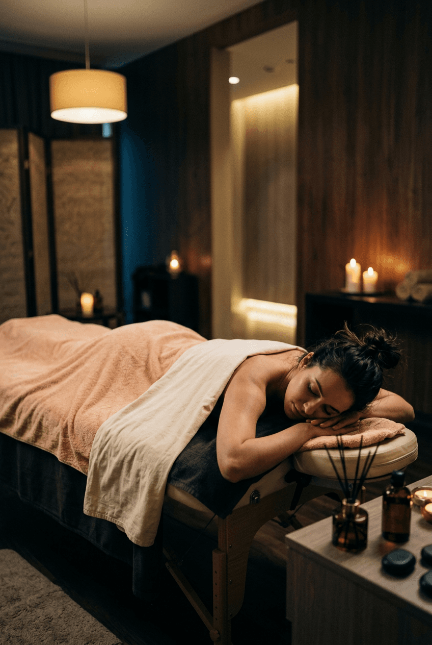 Client Bares All During Massage