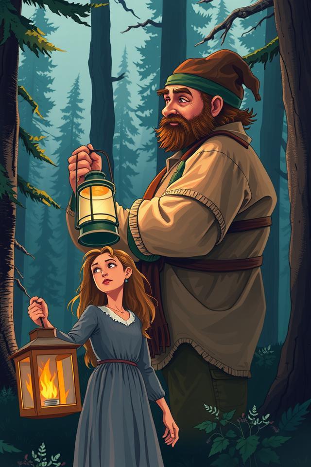 Paul Bunyan's Timbered Embrace