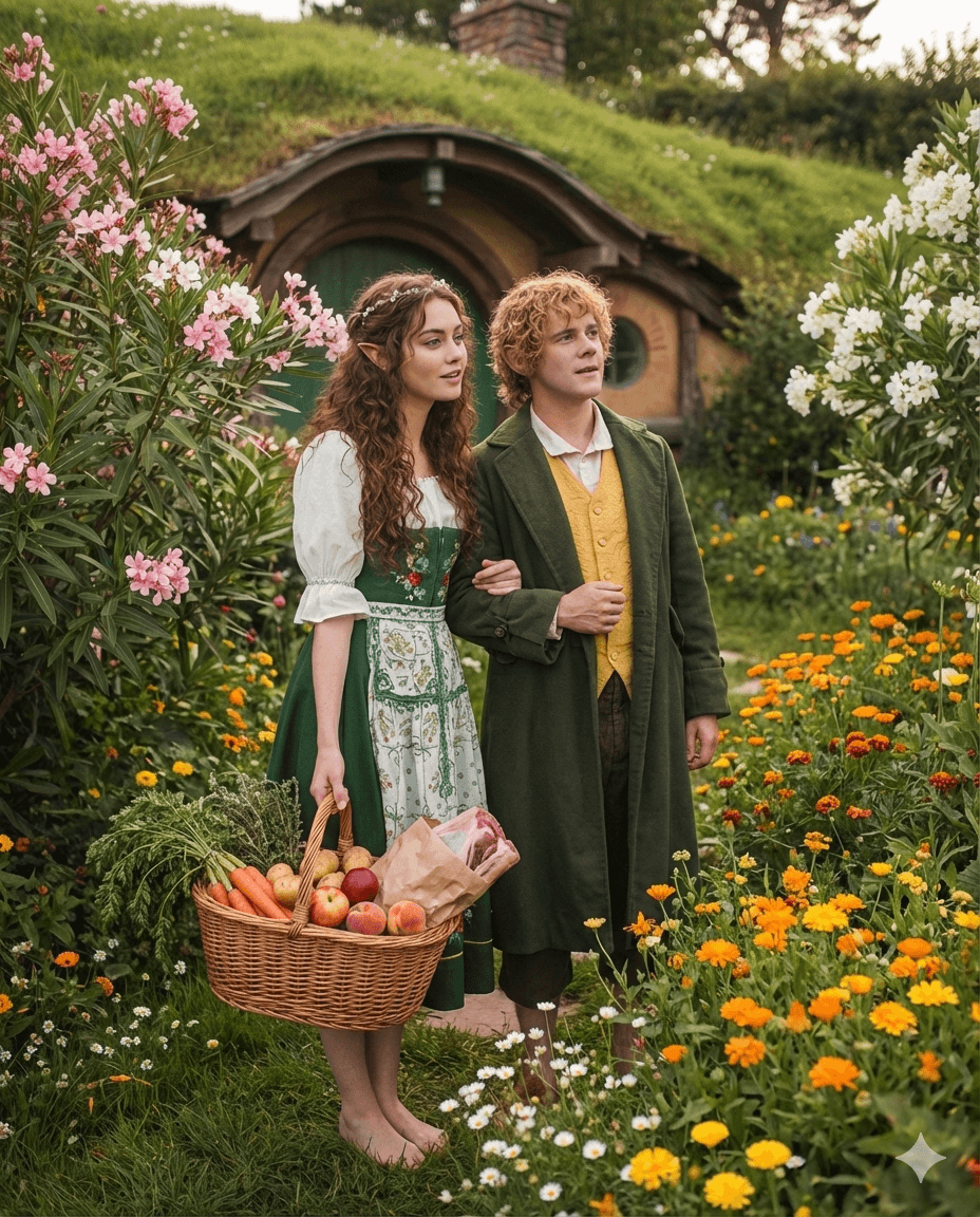 Elven Heart in the Shire's Glow