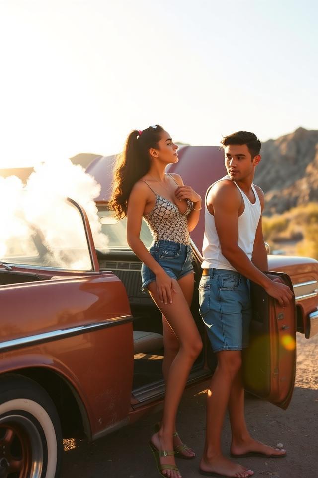 Forbidden Desert Heat and Stepsister's Touch