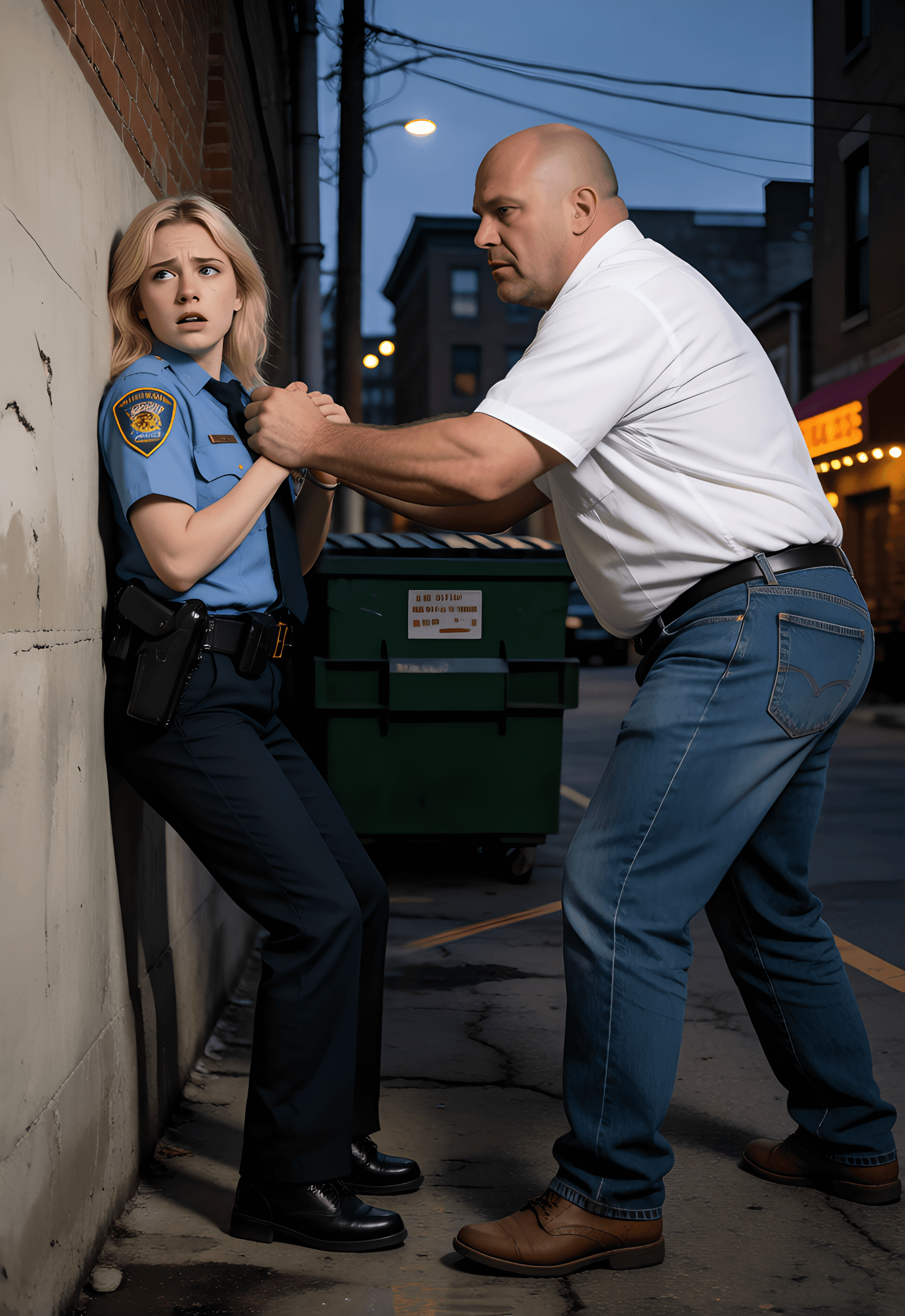 Cop On Her Own Is Caught in Her Own Cuffs