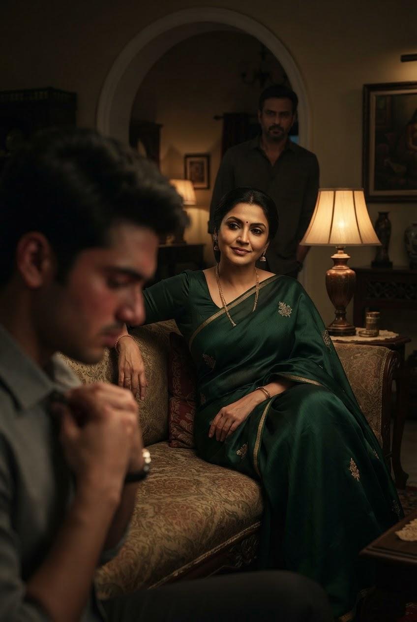 Mother Seduces Son's Friend While Hubby Watches