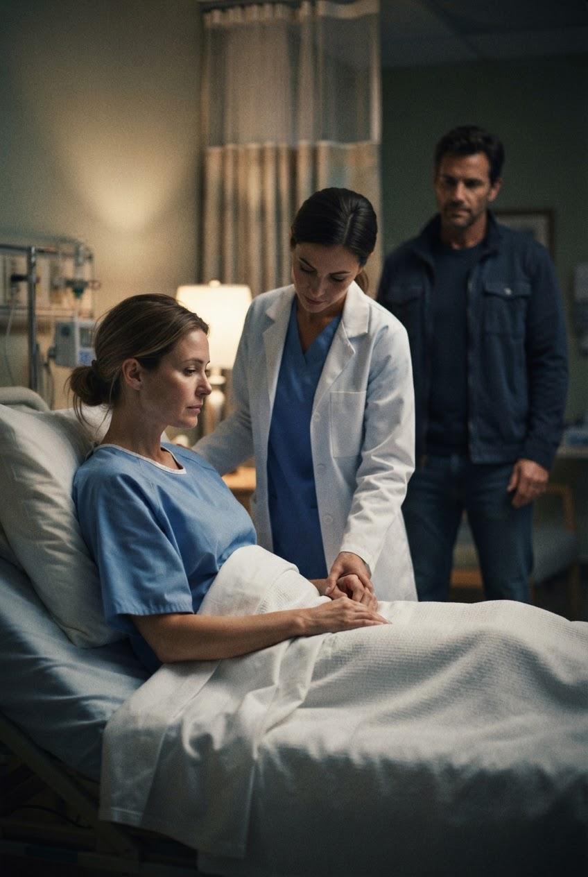 Catches Wife with Nurse, Joins In