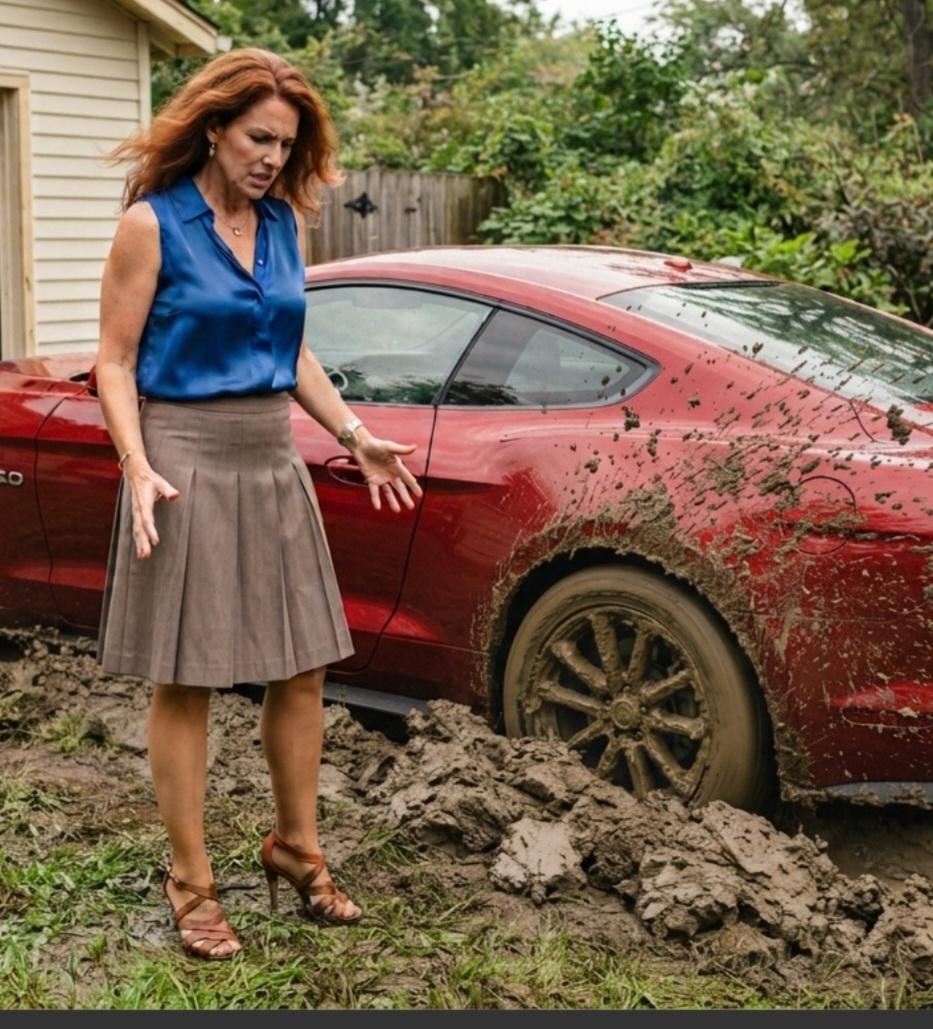 Stuck in the Mud with the MILF