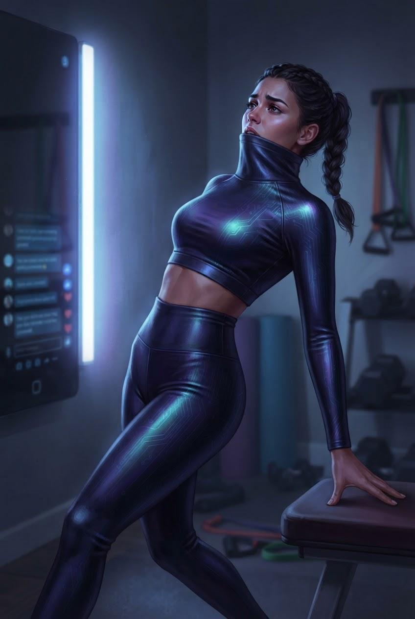My Smart Suit Controls My Workout