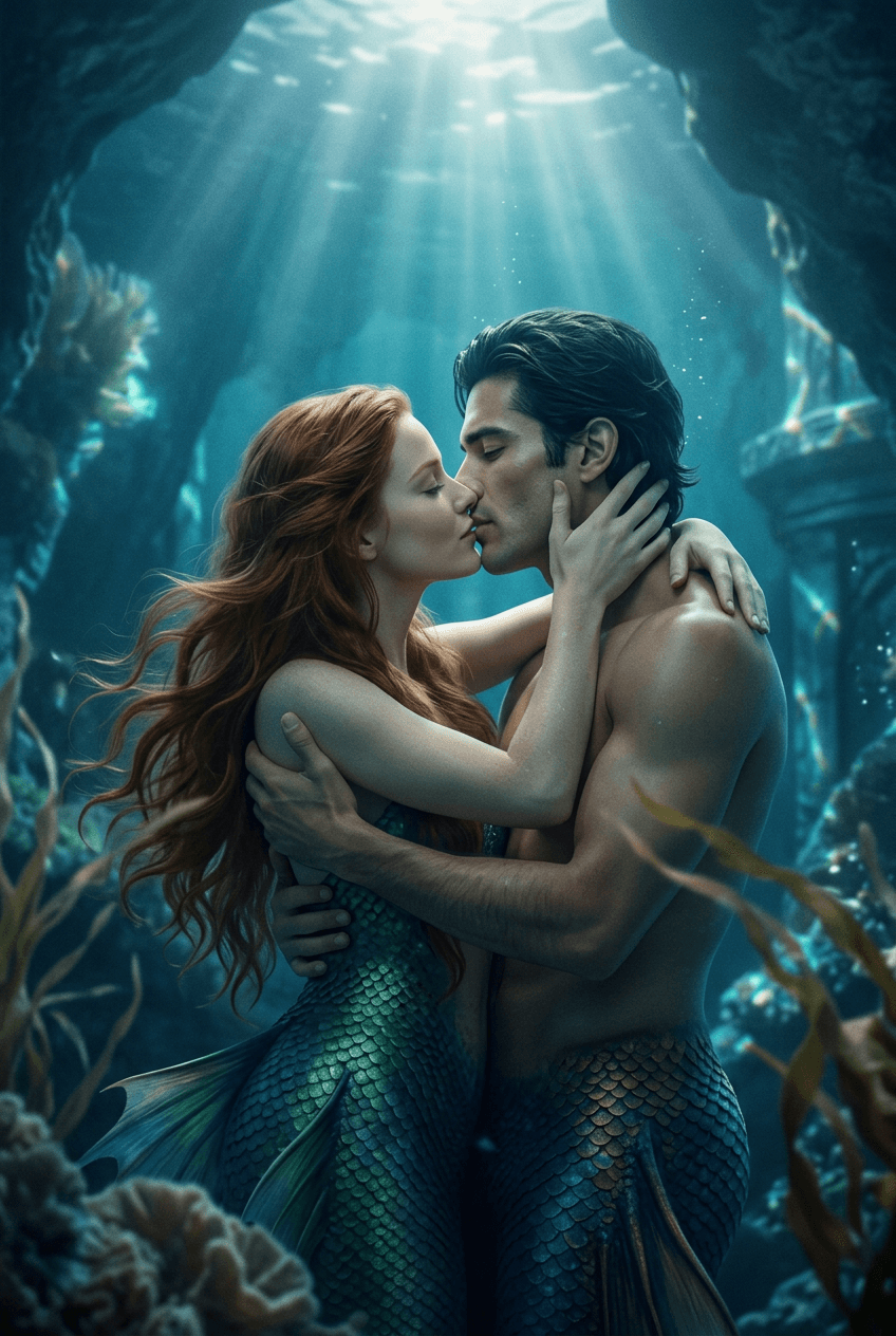 Sailor Transforms into Mer-man