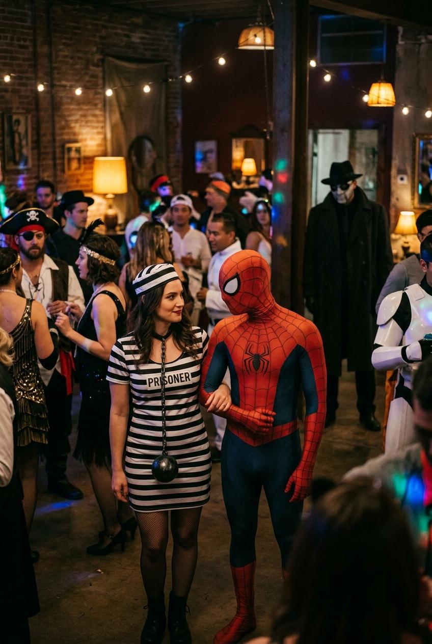 Masked Stranger Fucks GF at wild party
