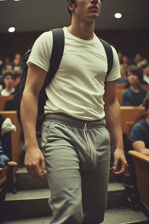 WEEK 6: A mad dash to class.
