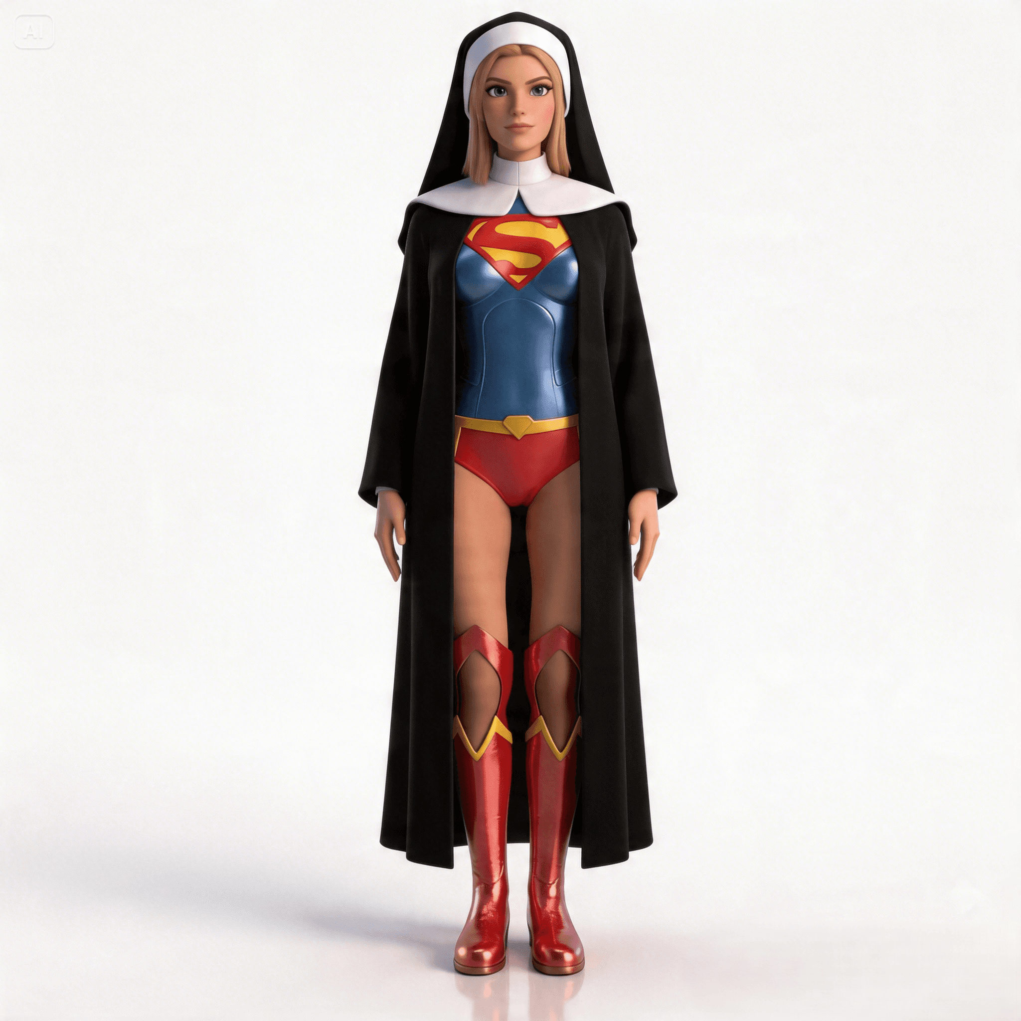 Supergirl Atonement as a Nun