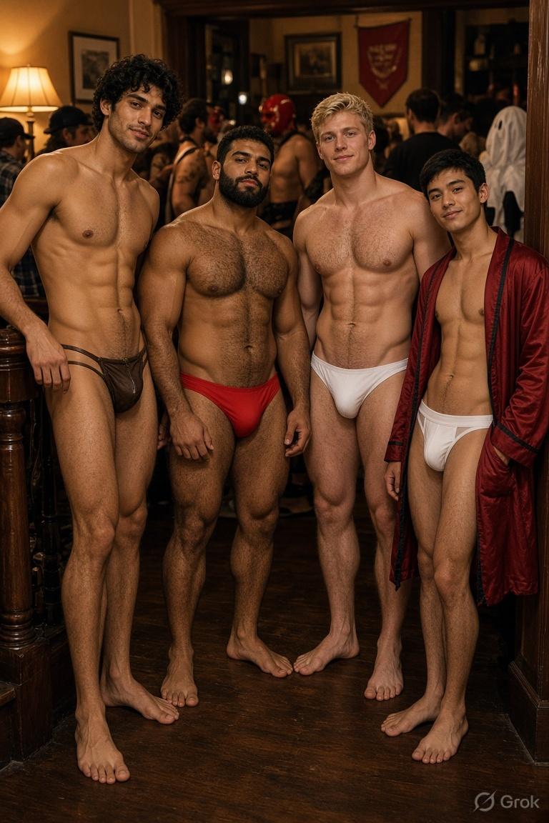 BONUS 2: “Barely There” costume party.
