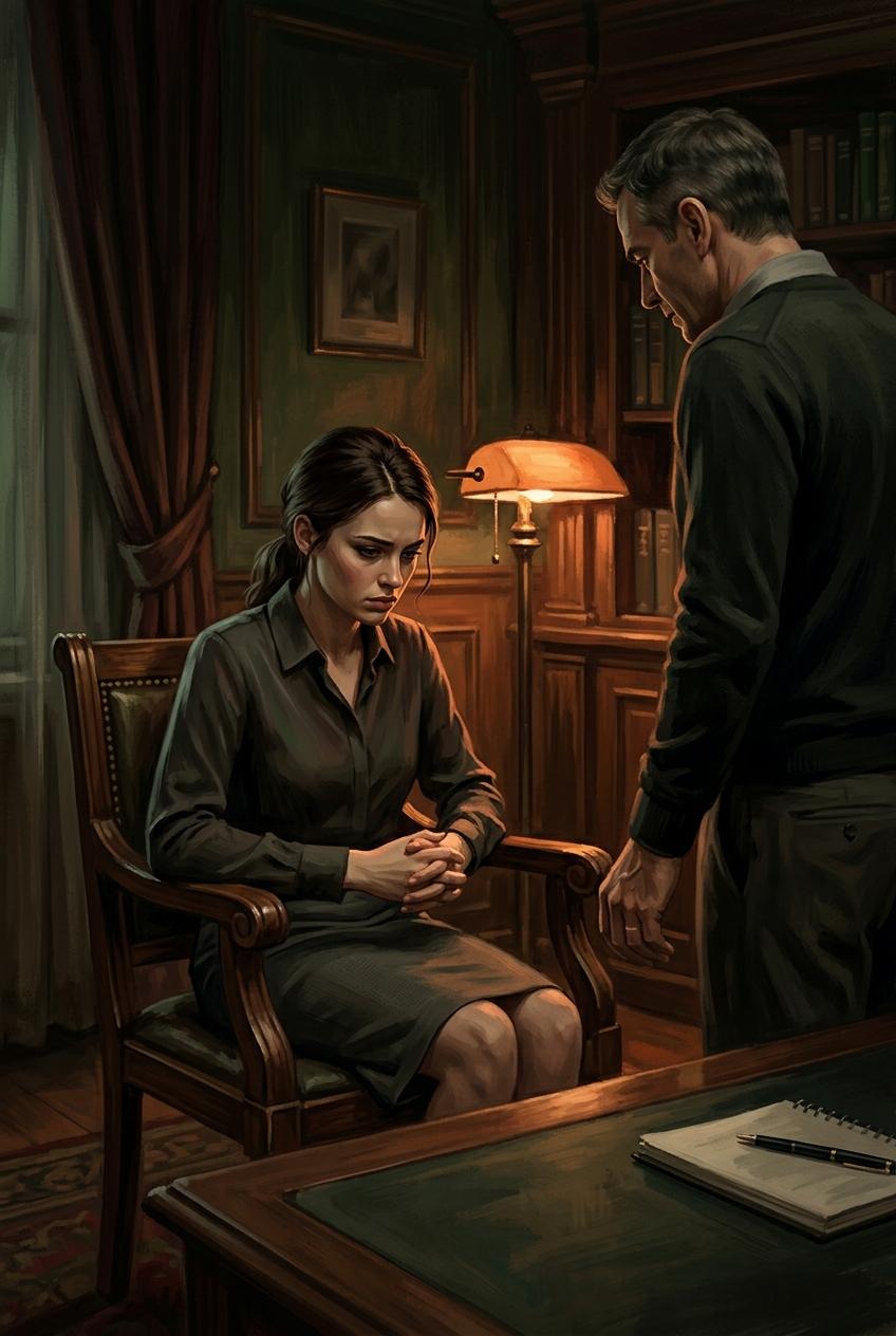 Boss's Ultimatum Leads to Therapy Spanking