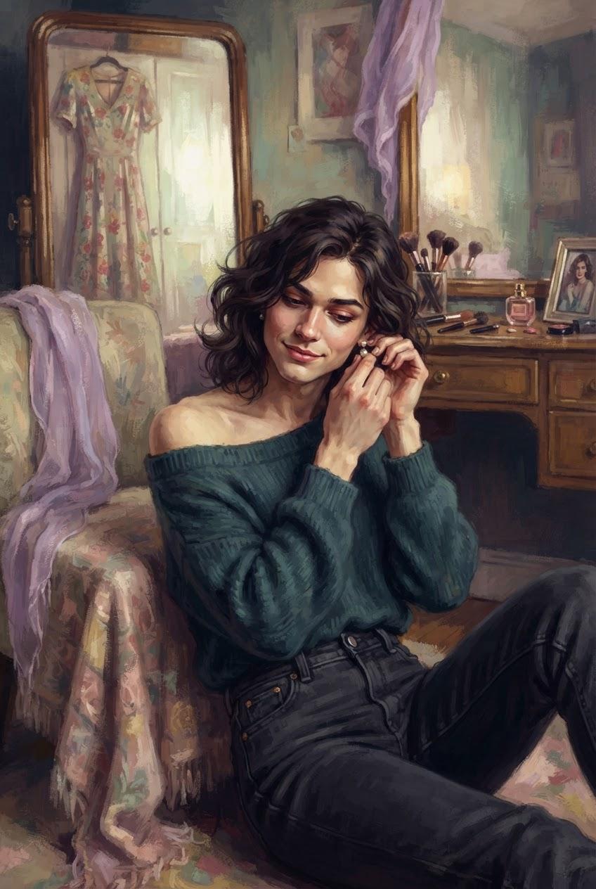 Exploring My Femininity with an Older Man