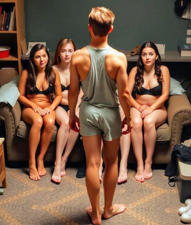 Surprise Sub Show Shocks Sisters Friends