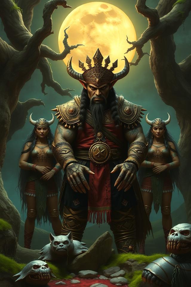 Orc King Claiming Twin Wives
