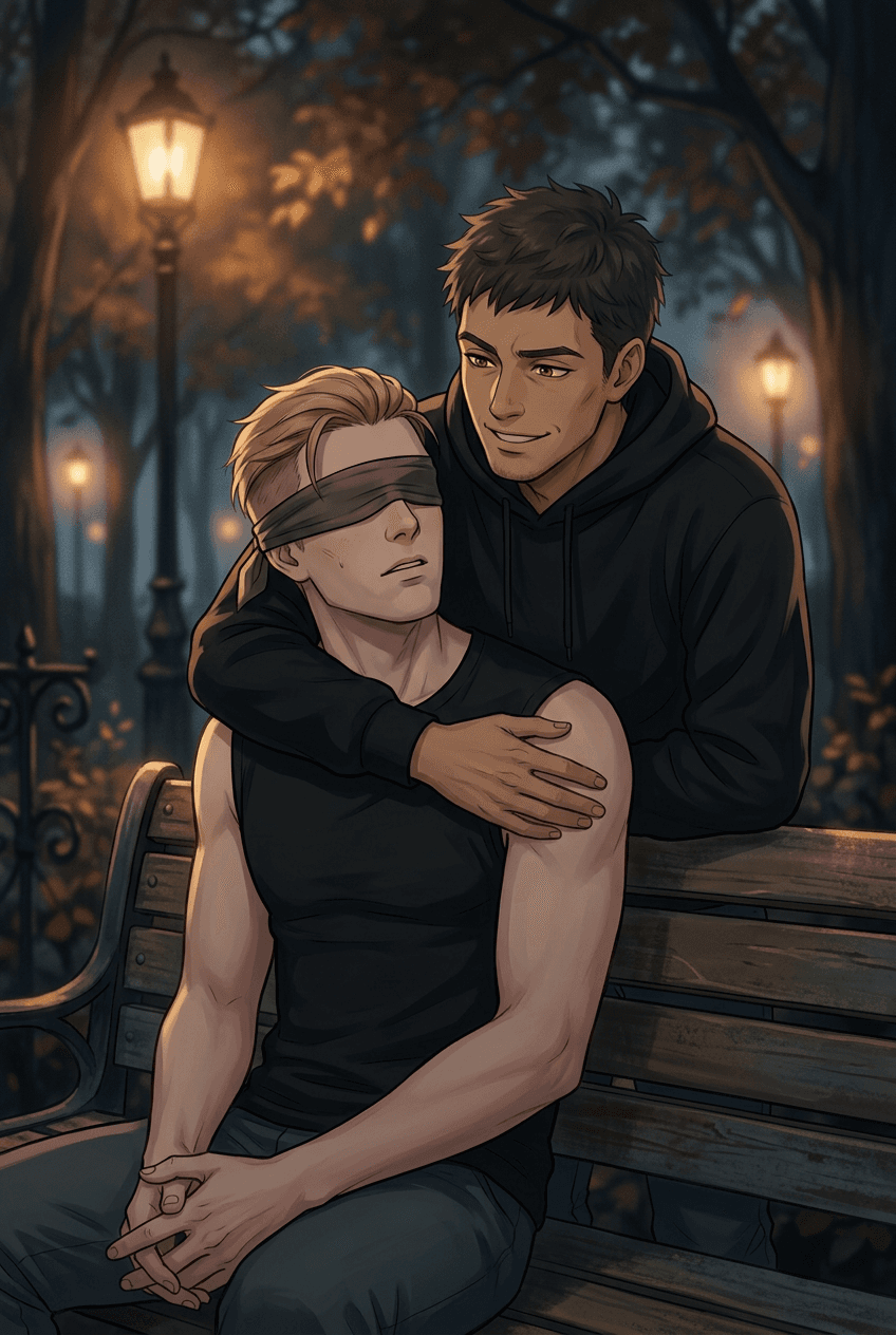 Late-night toying adventure in the park