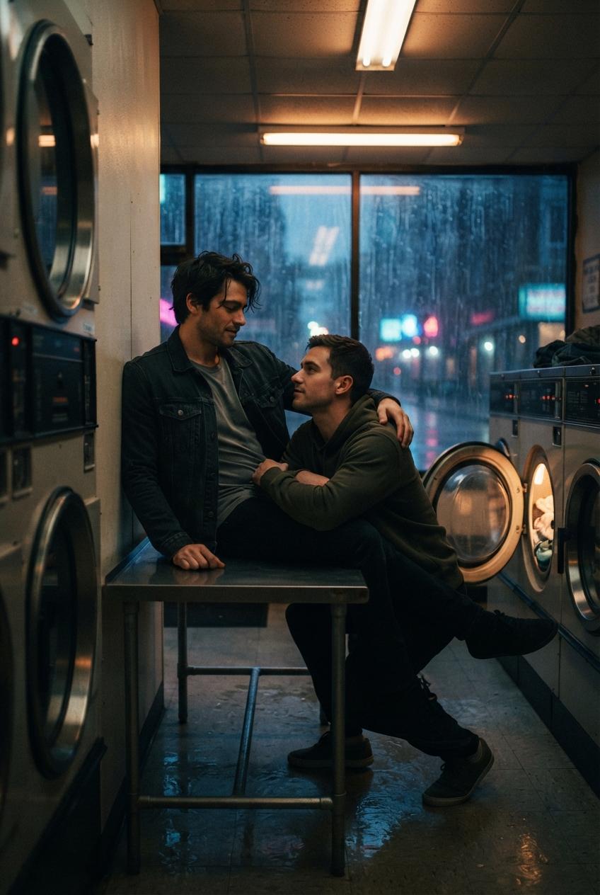 Laundromat Challenge: Straight Guys Dare