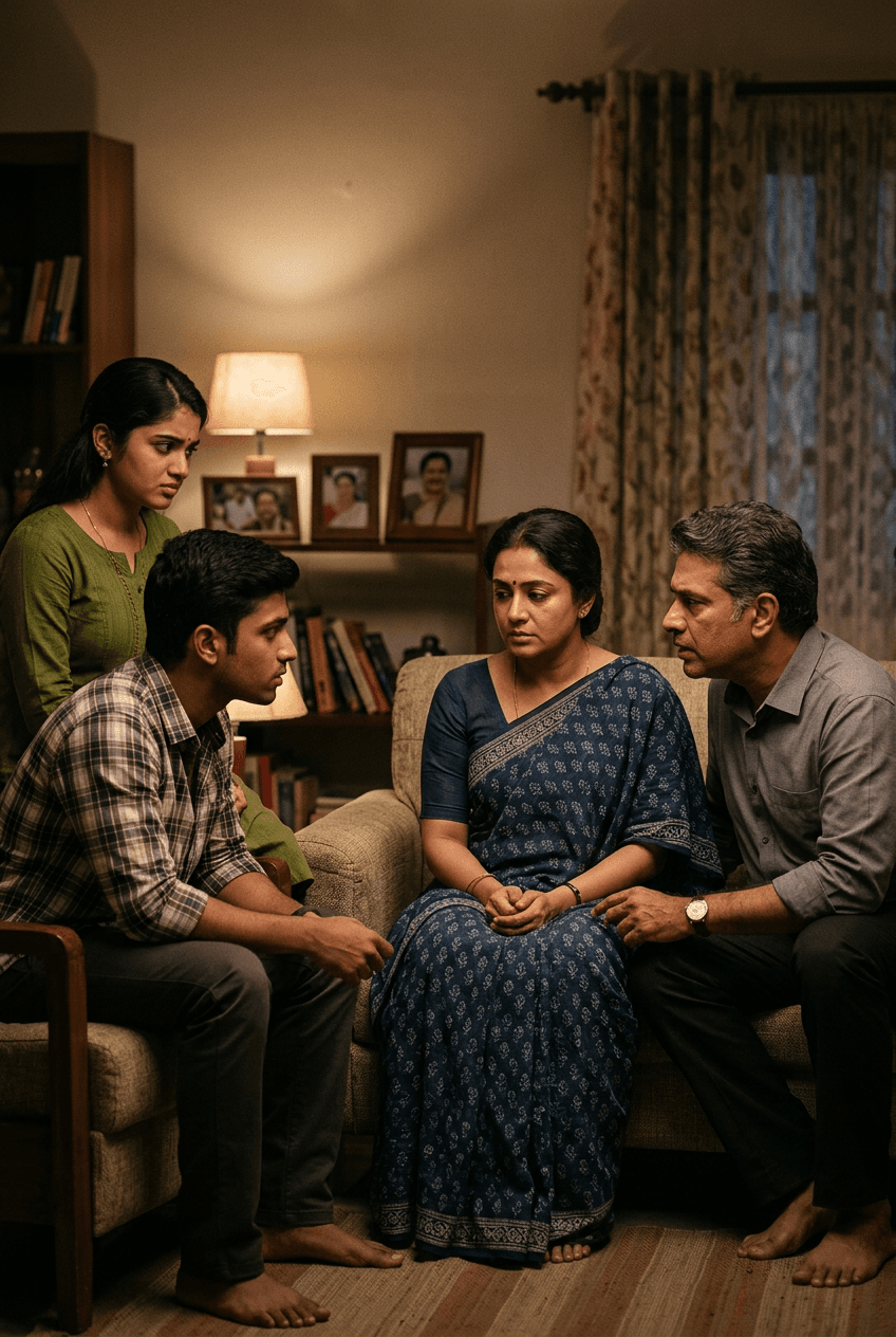 Son Learns From Amma's Body