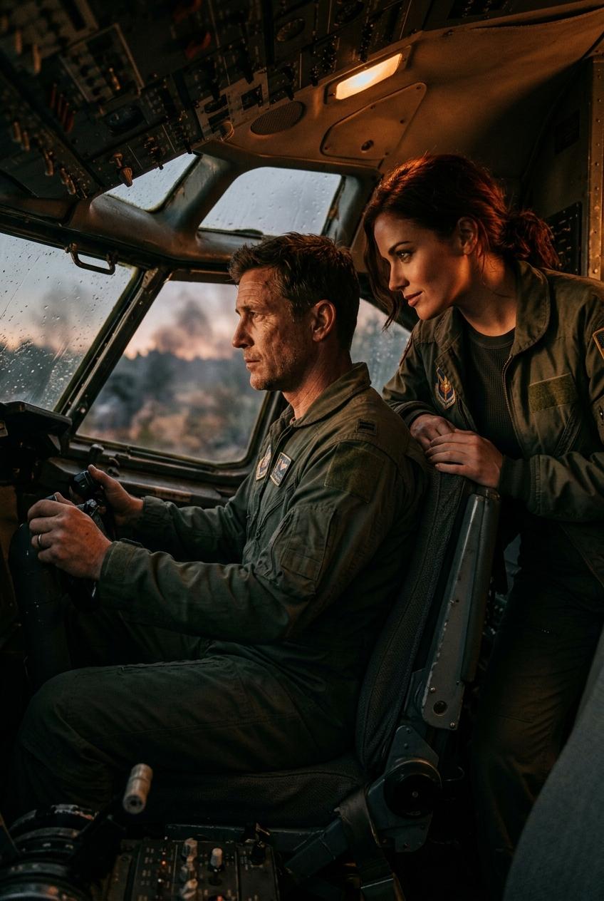 Married Pilot Breaks for Co-Pilot