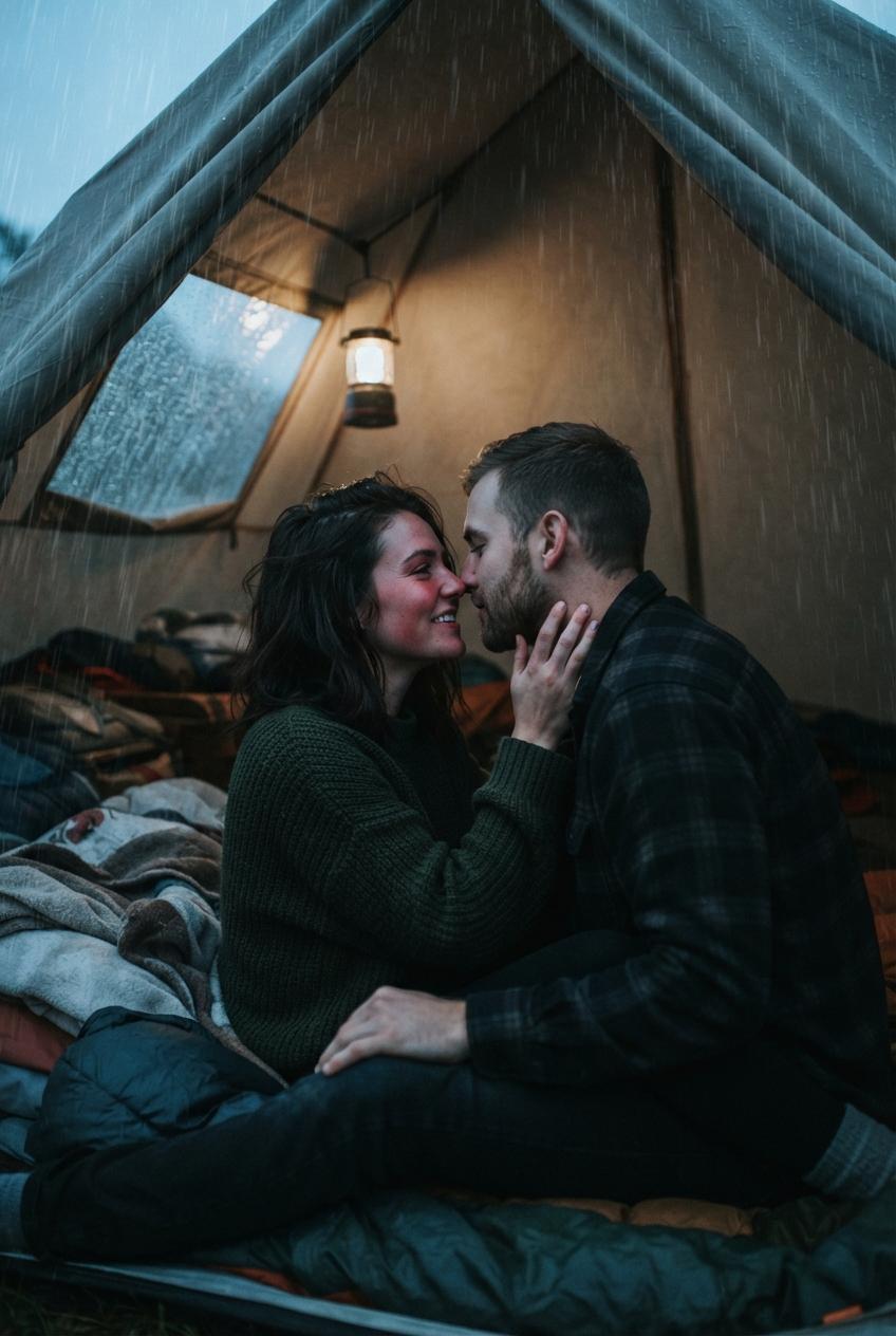 Camping Dare Leads to Bare Breeding