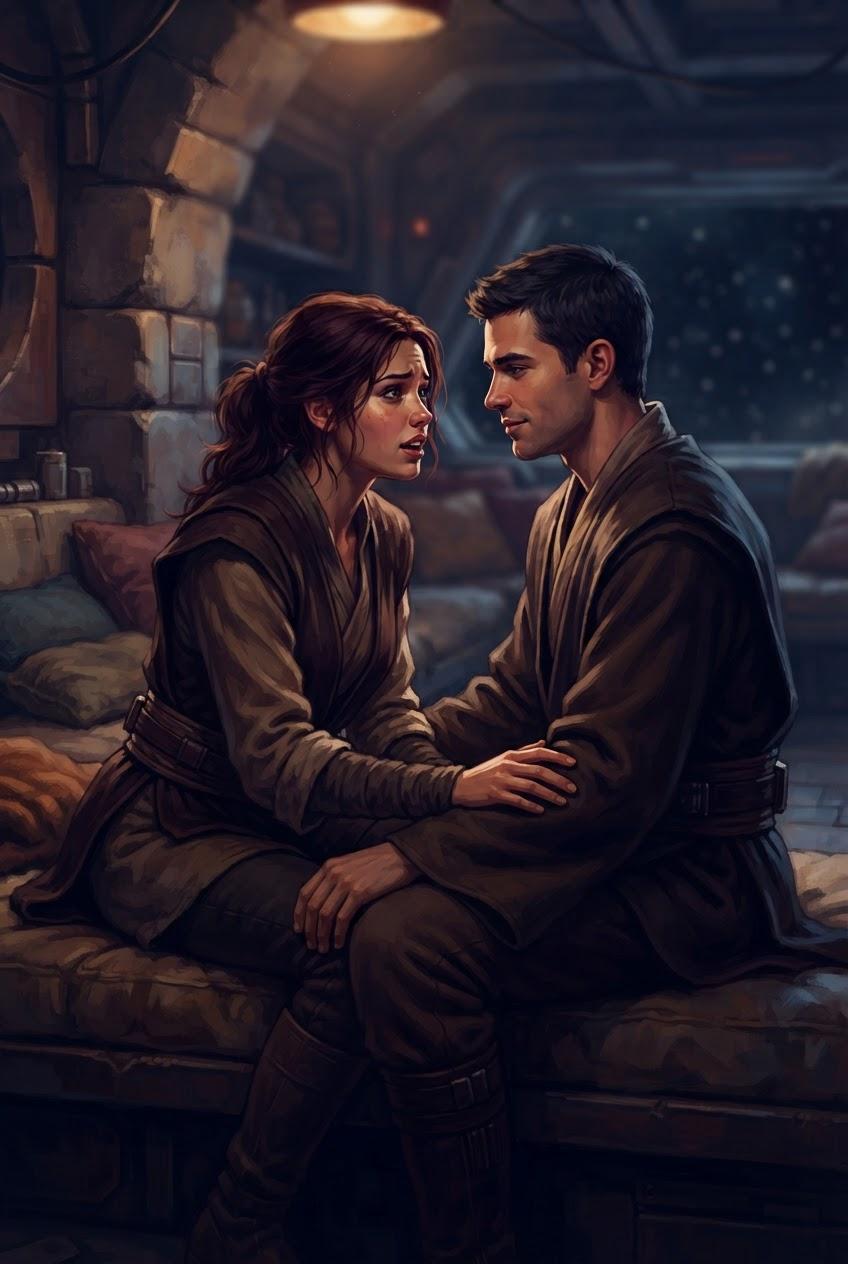 Padawans break Jedi's rule and learn to love