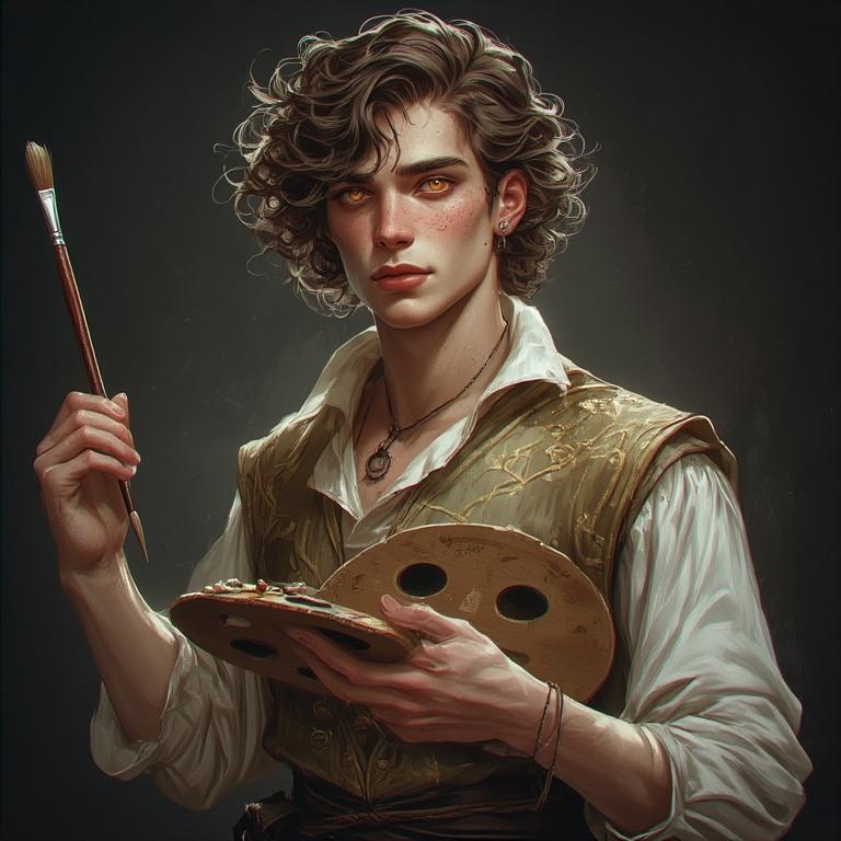 Bound Desires of the Court Painter's Ecstasy