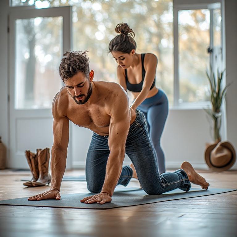 Surrendering to Yoga Instructor's Domination