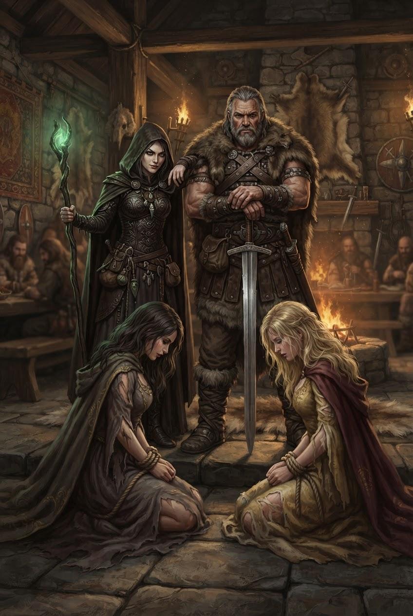 Conquered Princesses Bound and Fucked