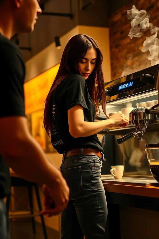 Forbidden Desires in the Empty Café