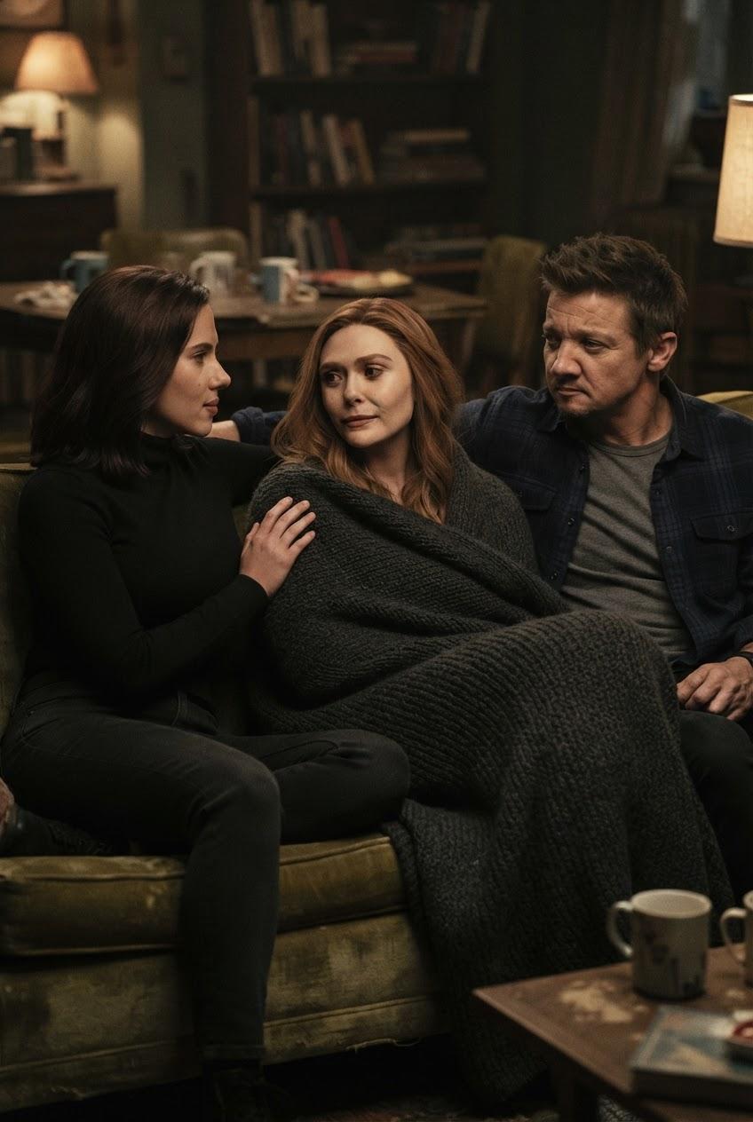 Wanda x Hawkeye x Black Widow