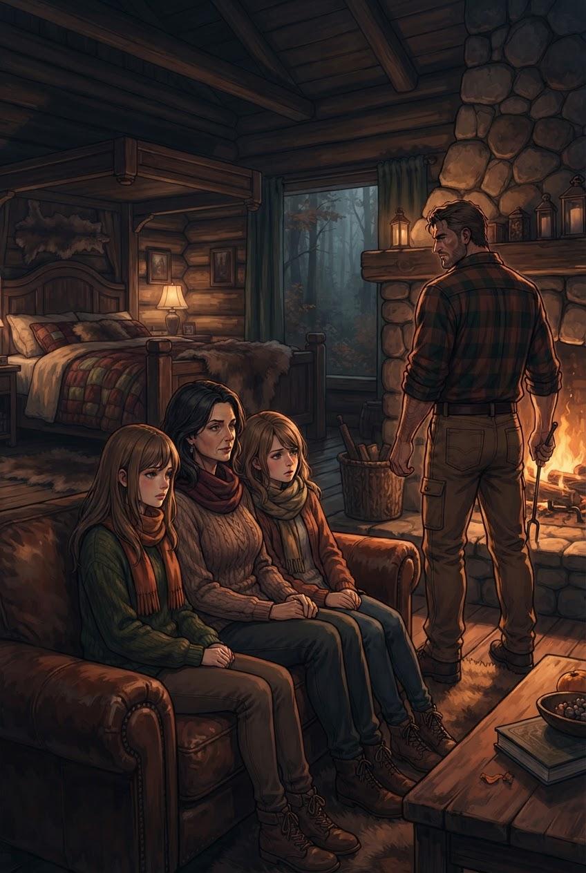Free-Use Cabin: Wife and Stepdaughters Earn the Bed