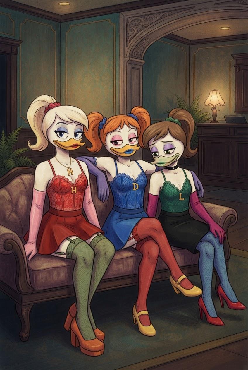 Triple Mirage: Sissy Training