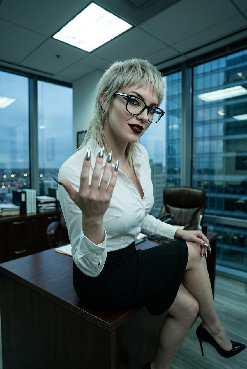 New Hire Obsesses Over Boss's Long Nails