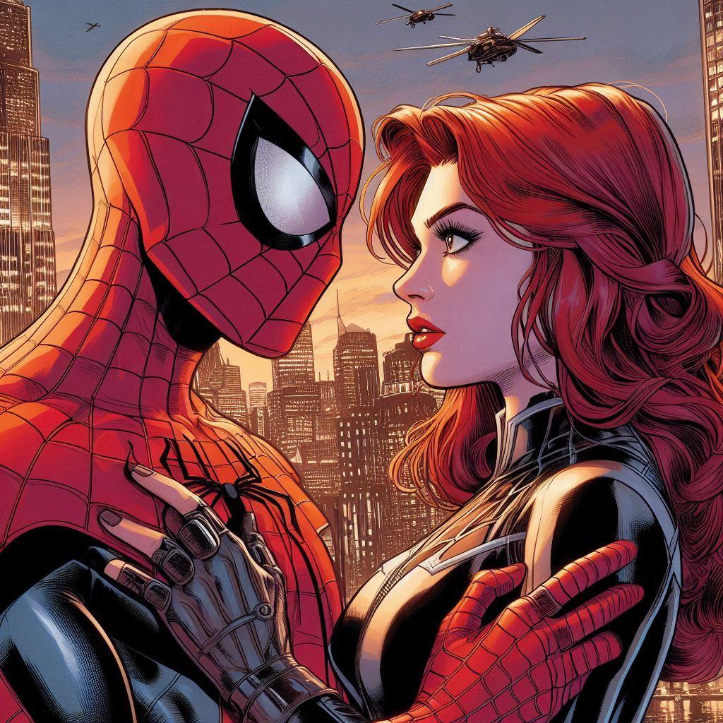 The Black Widow and the Spider.