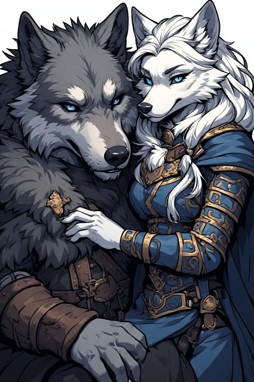 A Wolfess Serves Her Death God