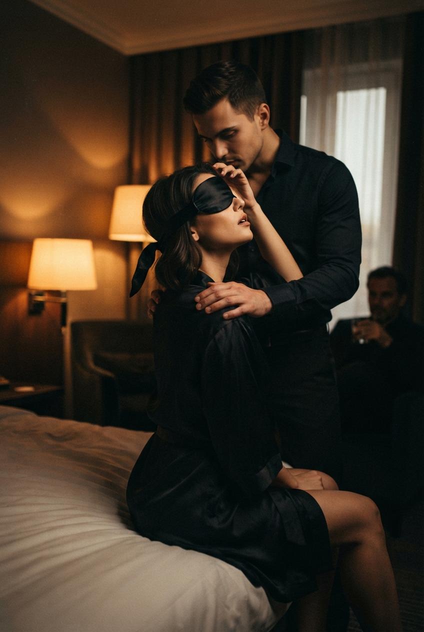 Cecile’s Blindfolded Surrender to Lust