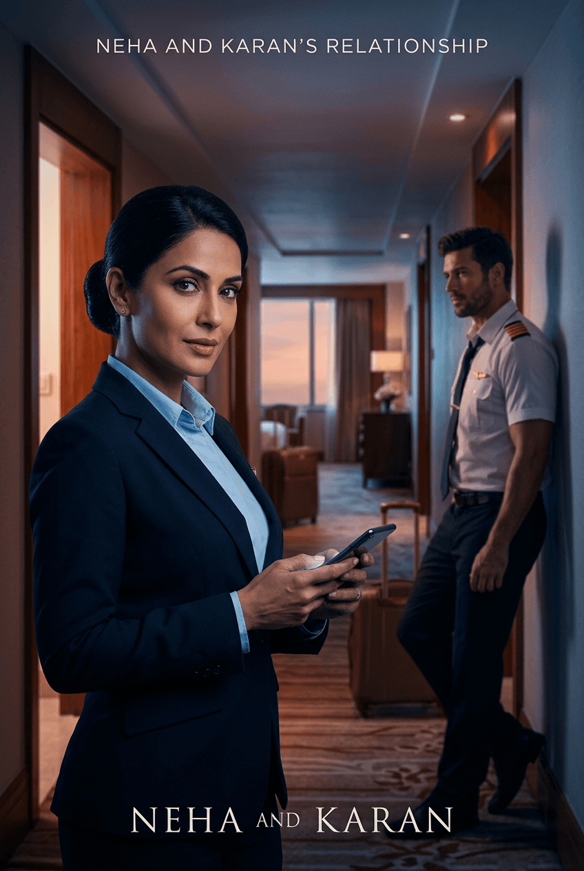 Crewmate seduces captain on layover