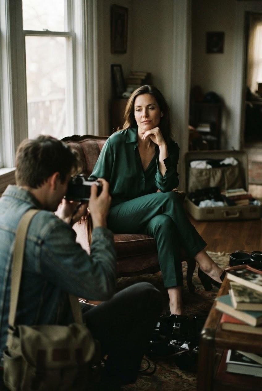 Husband Away, College Photographer Captures Her