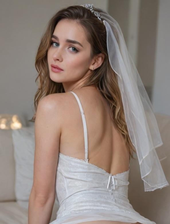 Newlywed Wife seduced during Photo Shoot