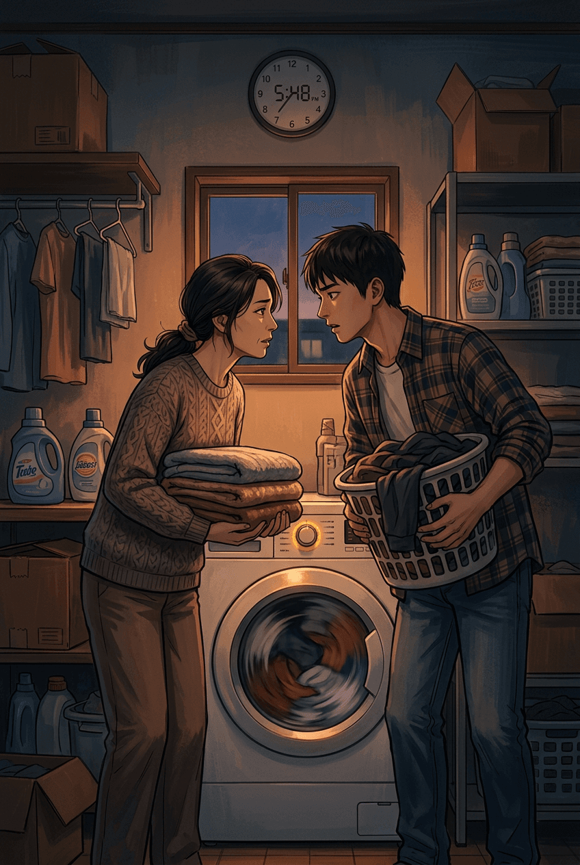 Mom's Laundry Room Quickie