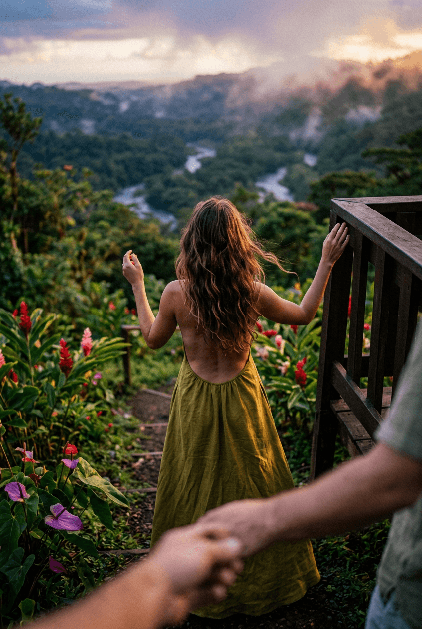 Stranger Takes Me to Jungle Sex