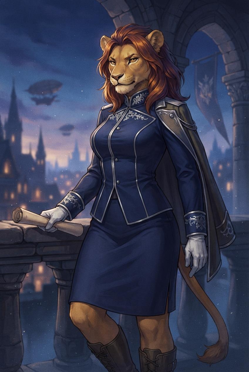 Lioness Commander Meets Mercenary