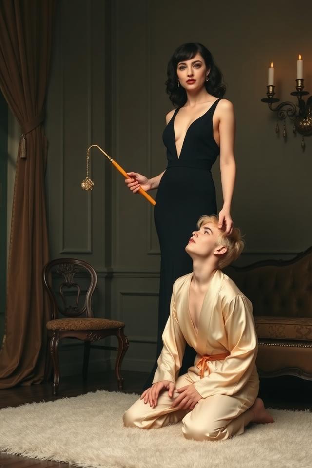 Boss Turns Clerk Into Her Sissy